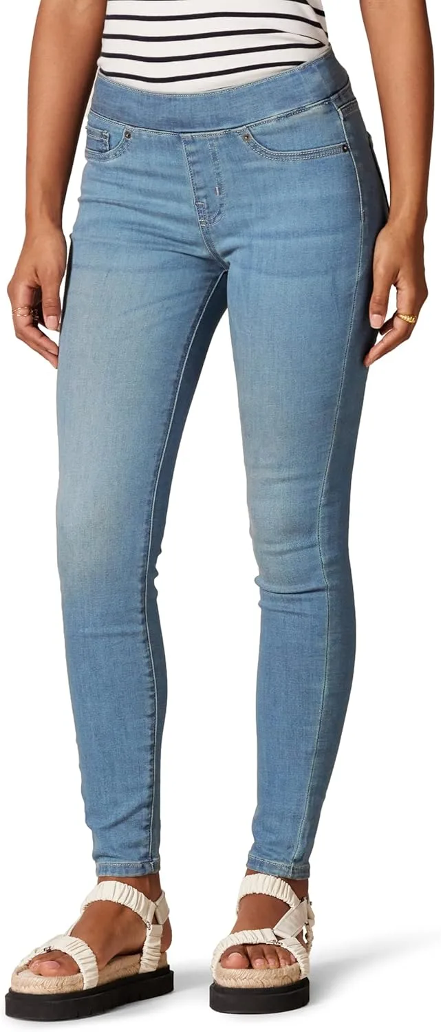 

Amazon Essentials Женские джинсы-леггинсы Mid-Rise Stretch Pull-On - Discontinued Colors
