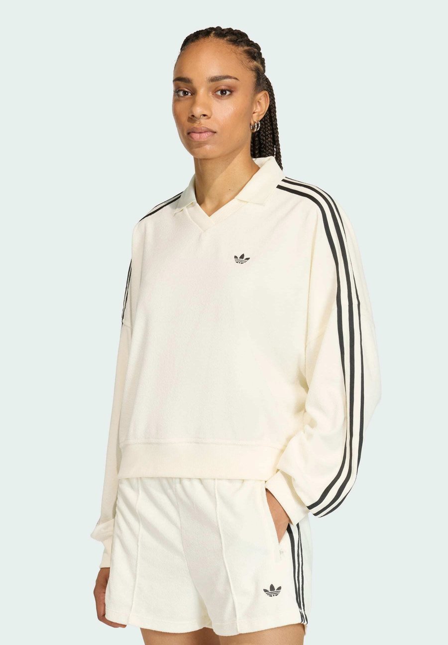

Толстовка Adidas Originals V NECK LONG SLEEVES, Off White/Off-White