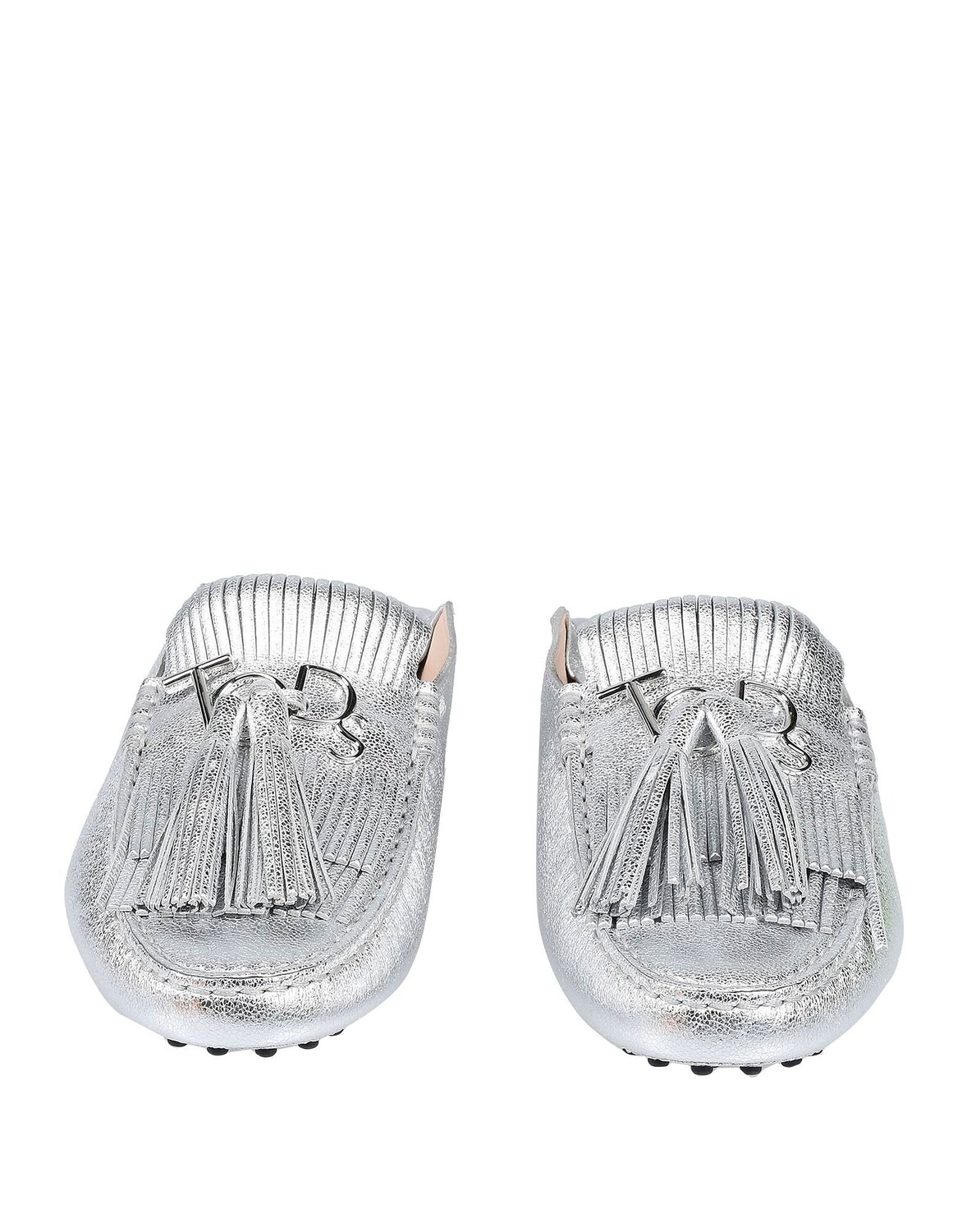 Мюли Tod'S, серебро — фото 4