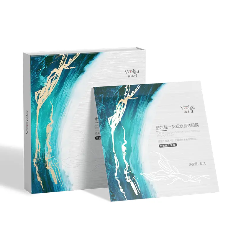 Маска для глаз One Stroke Smooth Crystal Clear против морщин успокаивающая подтягивающая восстанавливающая Voolga — фото 2