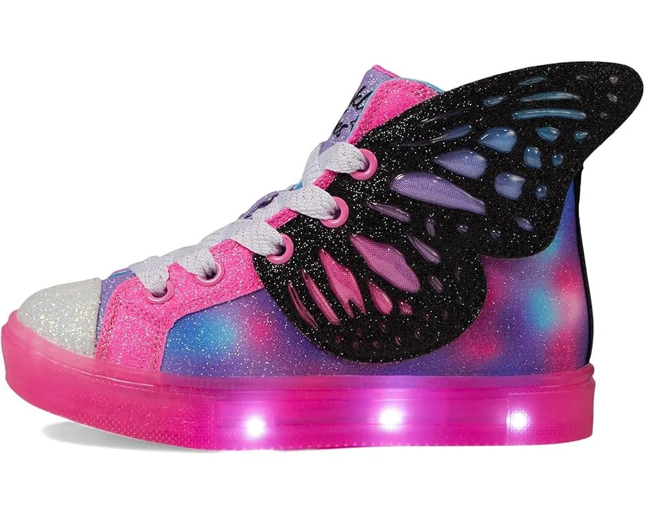 Кроссовки SKECHERS KIDS Twinkle Sparks 314705L Ice (Little Kid), Black/Multi — фото 4