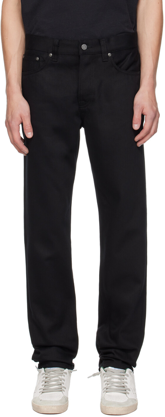 

Черные устойчивые джинсы Eddie II Nudie Jeans