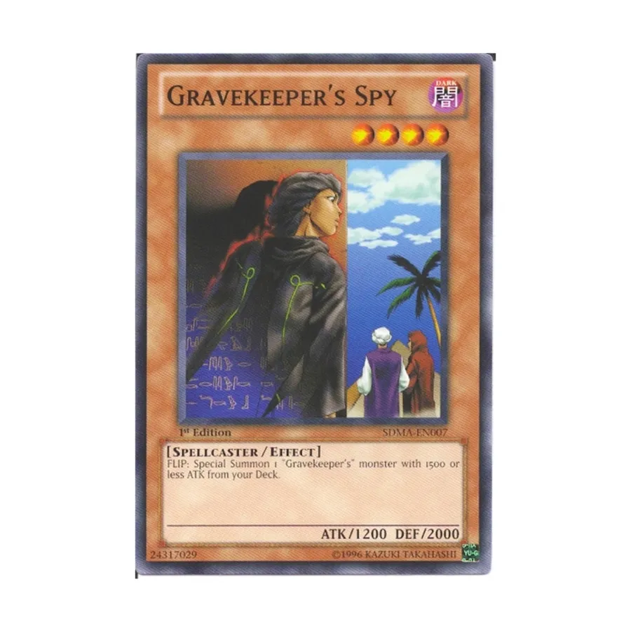 

CCG Шпион могильщика (обычный), Yu-Gi-Oh - Structure Deck - Marik - Singles