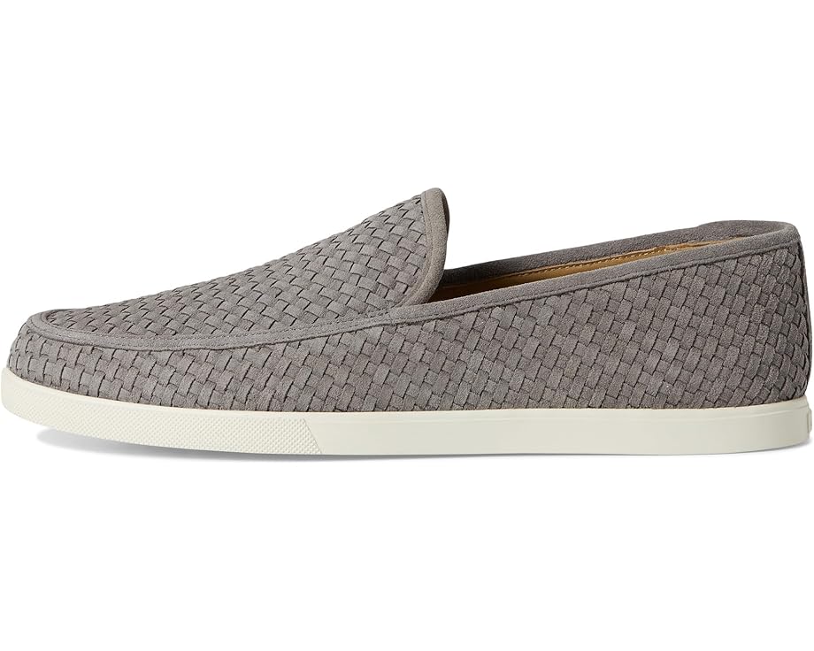 Лоферы Vince Sonoma, цвет Smoke Grey Woven Suede — фото 4
