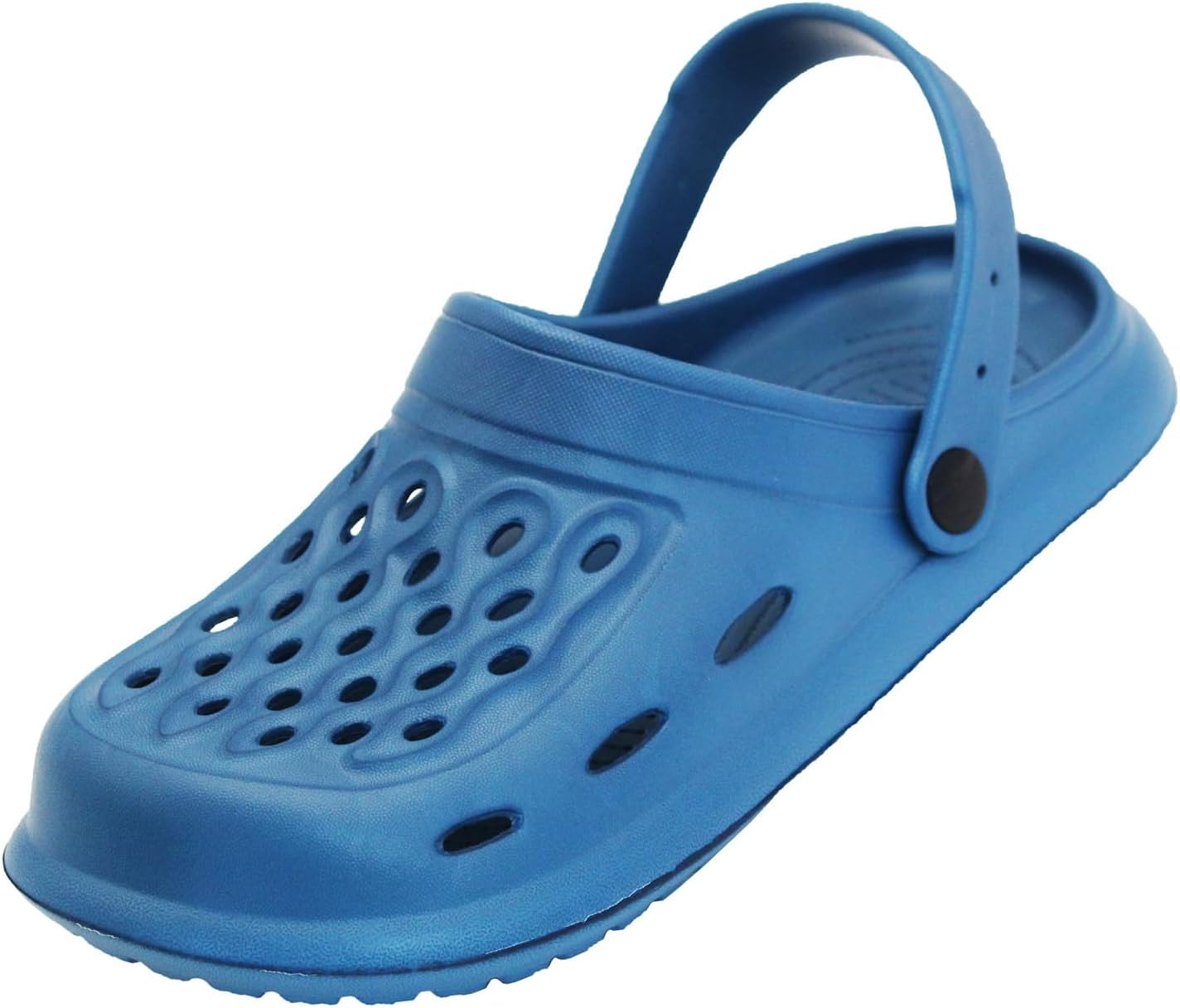 

Нескользящие садовые сабо для женщин и мужчин, шлепанцы для душа с ремешком на пятке, мюли, сандалии, легкие тапочки, пляжная и домашняя повседневная обувь с мягкой воздушной подушкой, шлепки Glmdkai, темно-синий