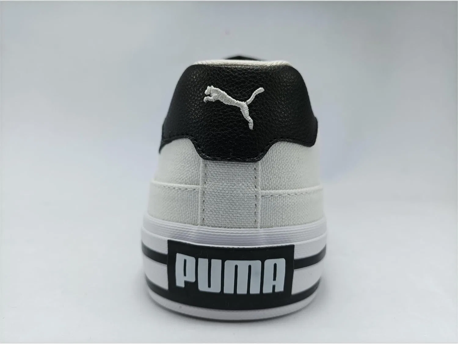 Мужские кроссовки PUMA Court Classic Vulc, White Black — фото 2