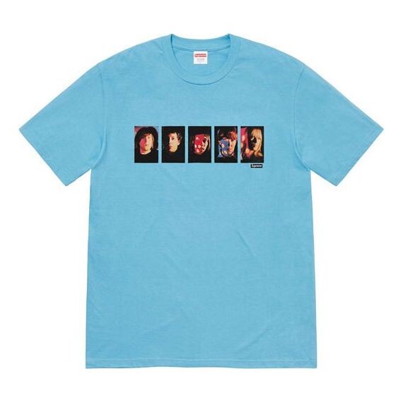 

Футболка fw19 week 4 x the velvet underground nico tee Supreme, синий