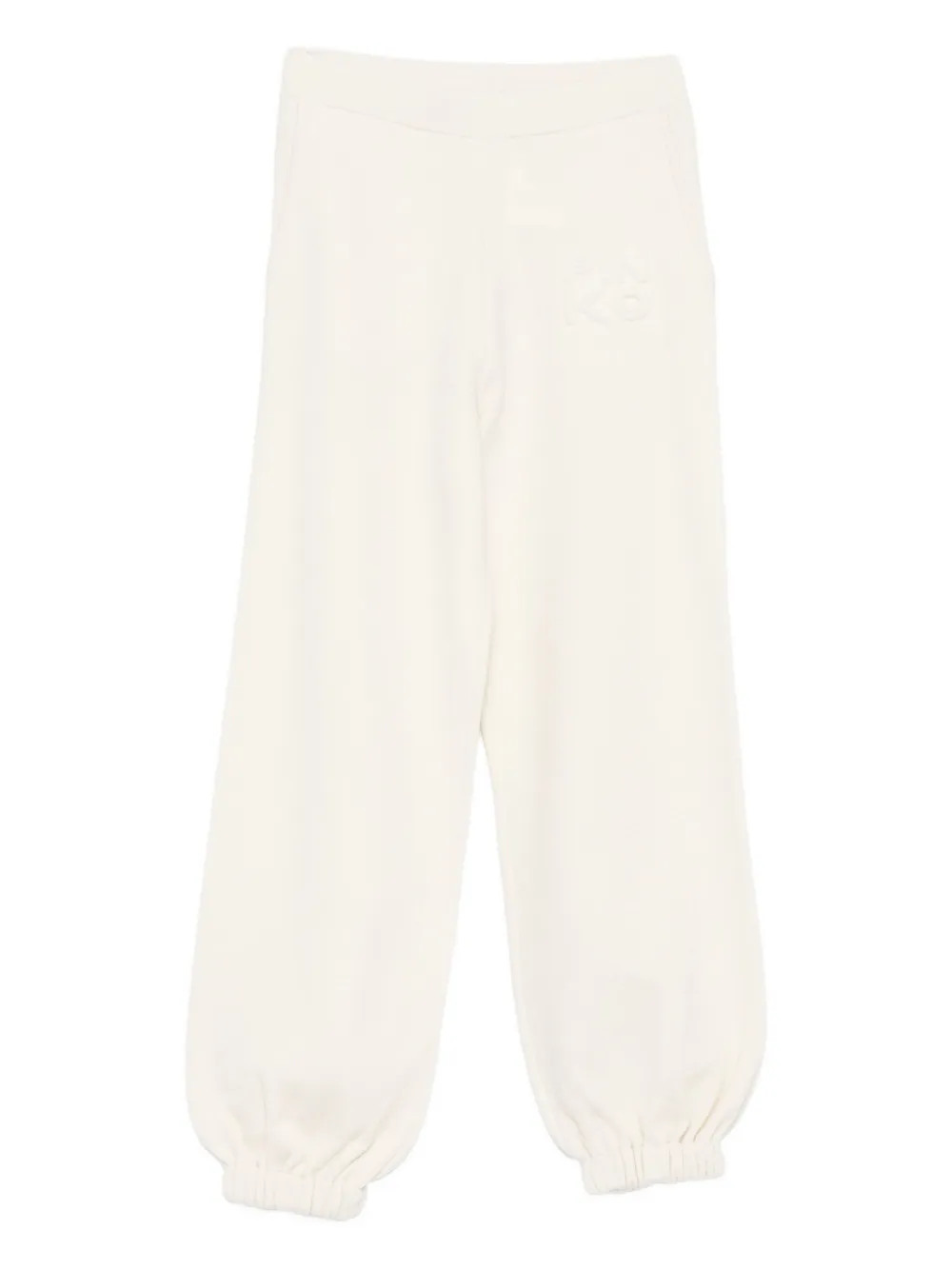 

Брюки с тиснённым логотипом Pinko Kids, белый