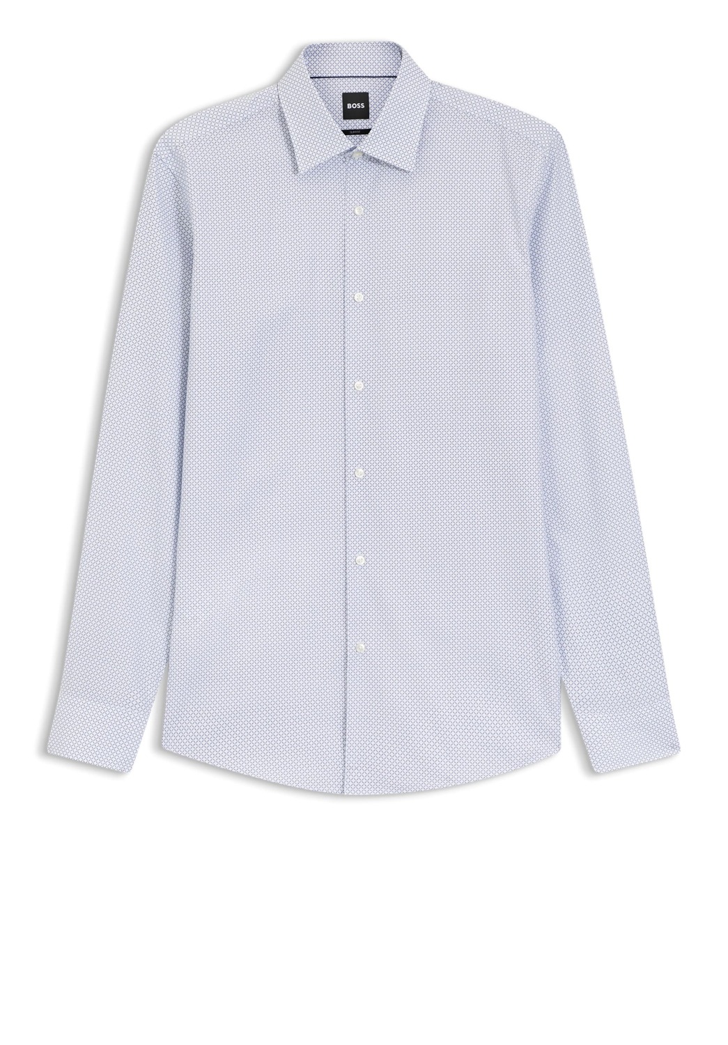 

BOSS Рубашка 'Hank' в облегающем крое, цвет Dusty Blue