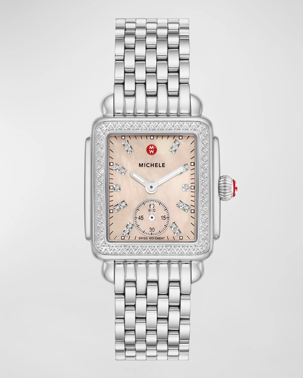 

Часы Deco Mid Diamond, абрикос MICHELE, цвет Apricot