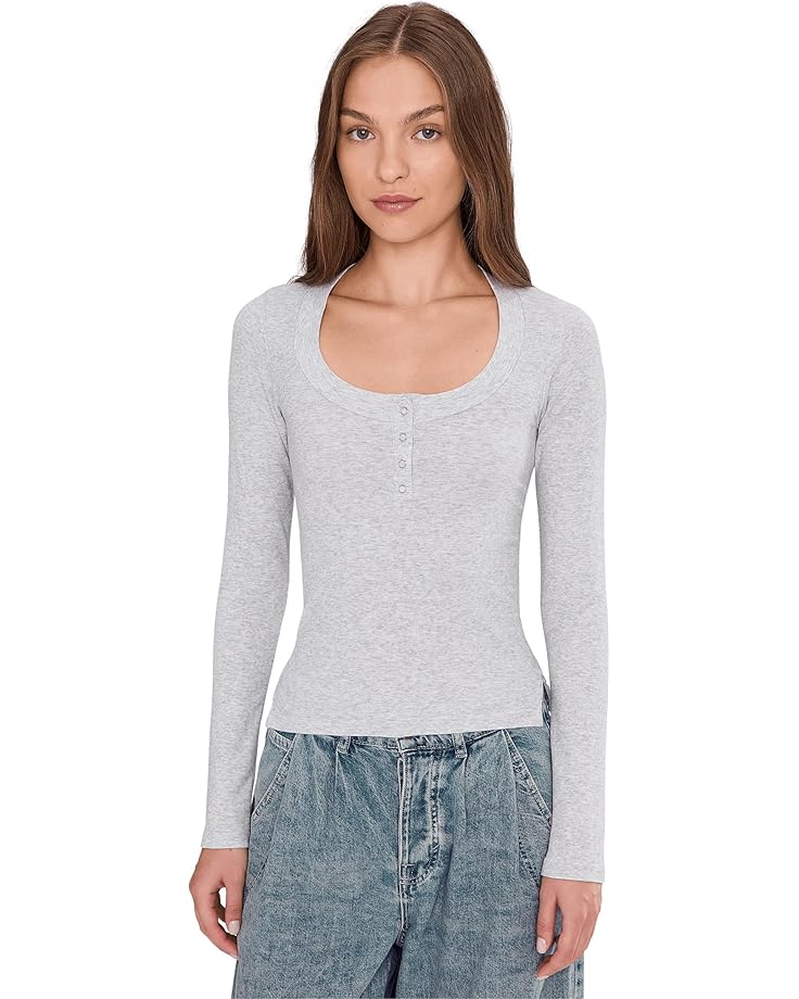 

Женский купальник Free People Wide Awake Layering, Heather Gray
