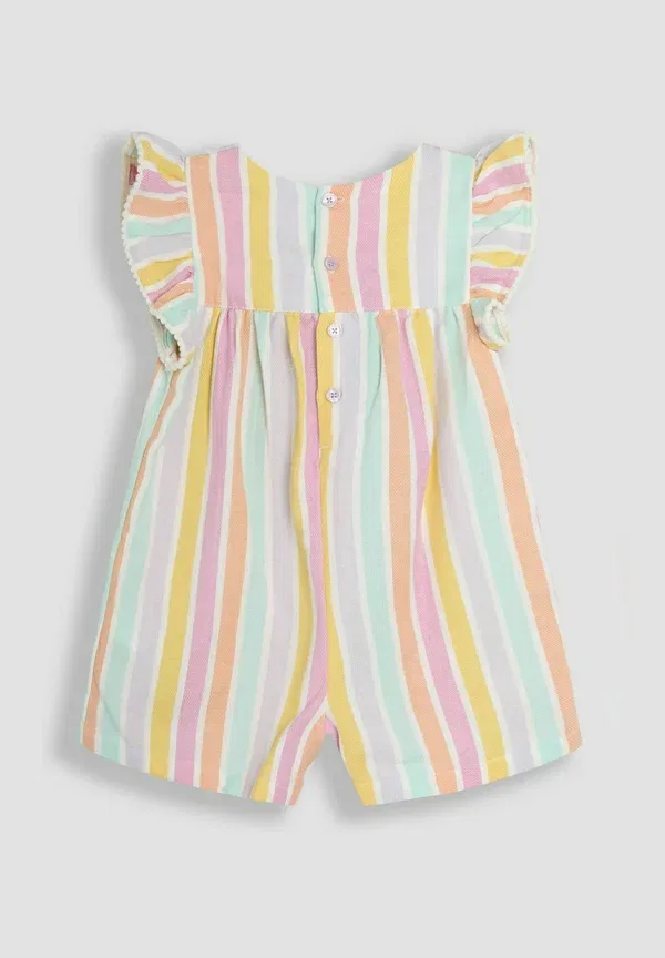Комбинезон Jojo Maman Bébé, rainbow stripe, радужная полоска — фото 2