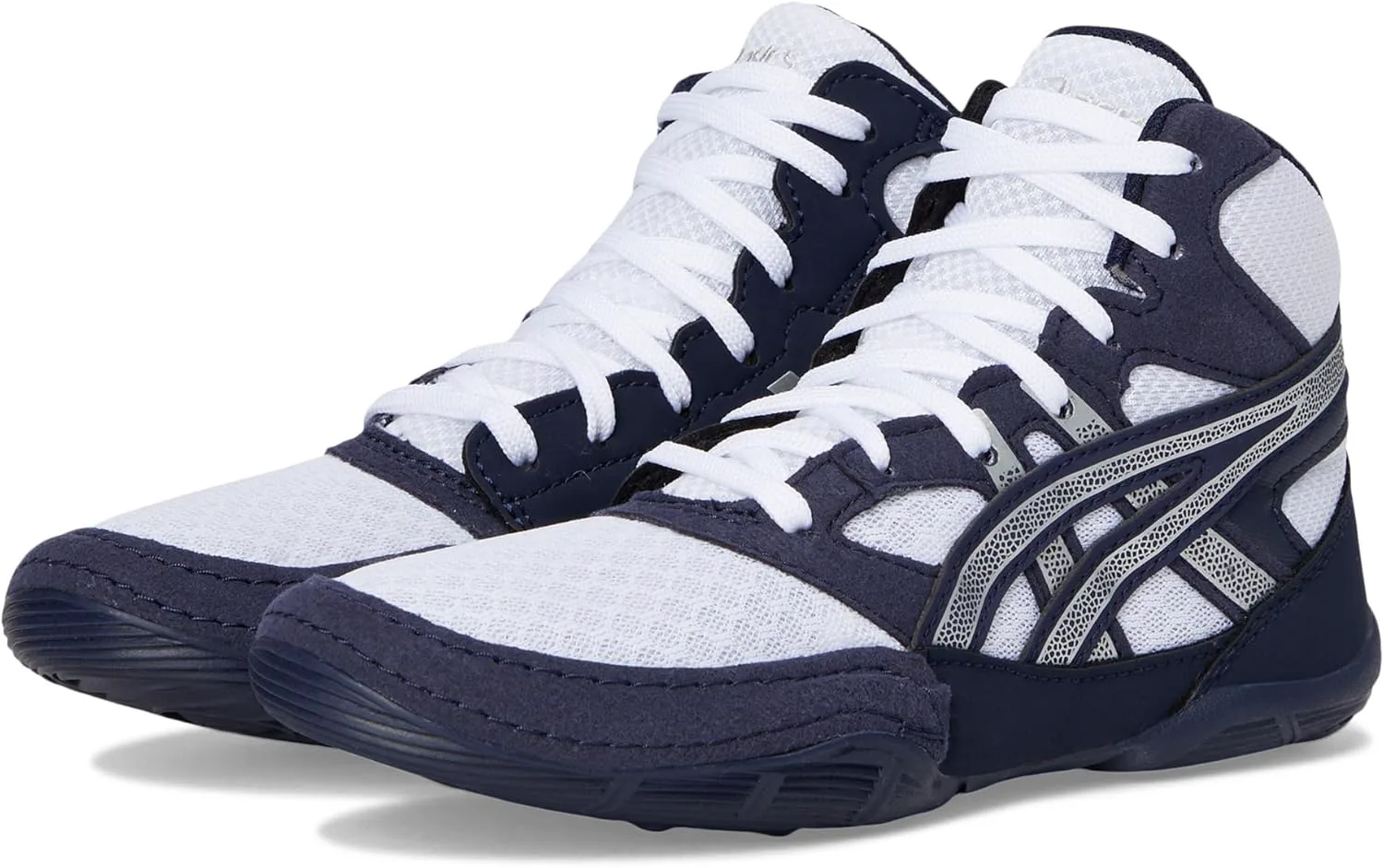 Детские кроссовки ASICS Unisex-Child Snapdown 4 Gs, серебряный — фото 2