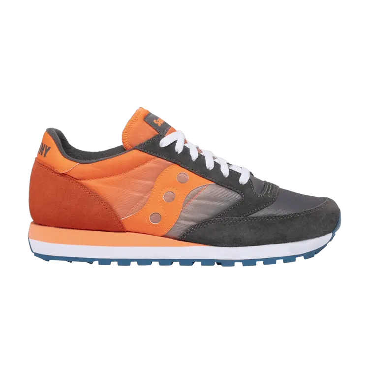 

Кроссовки Saucony Jazz Original 'Fade Pack - Grey ViZi Orange', серый