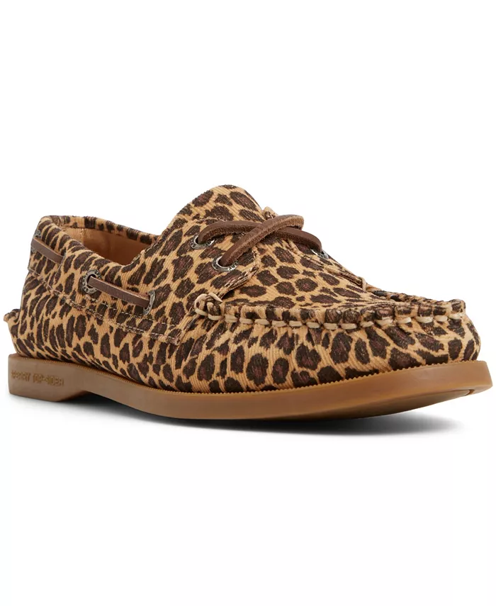 Женские лодочные слипоны Authentic Original 2-Eye Sperry, мультиколор