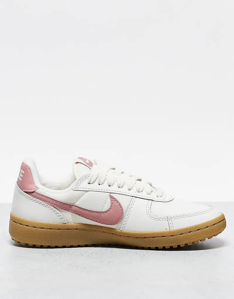 Кроссовки Field General белого и розового цвета Nike — фото 3