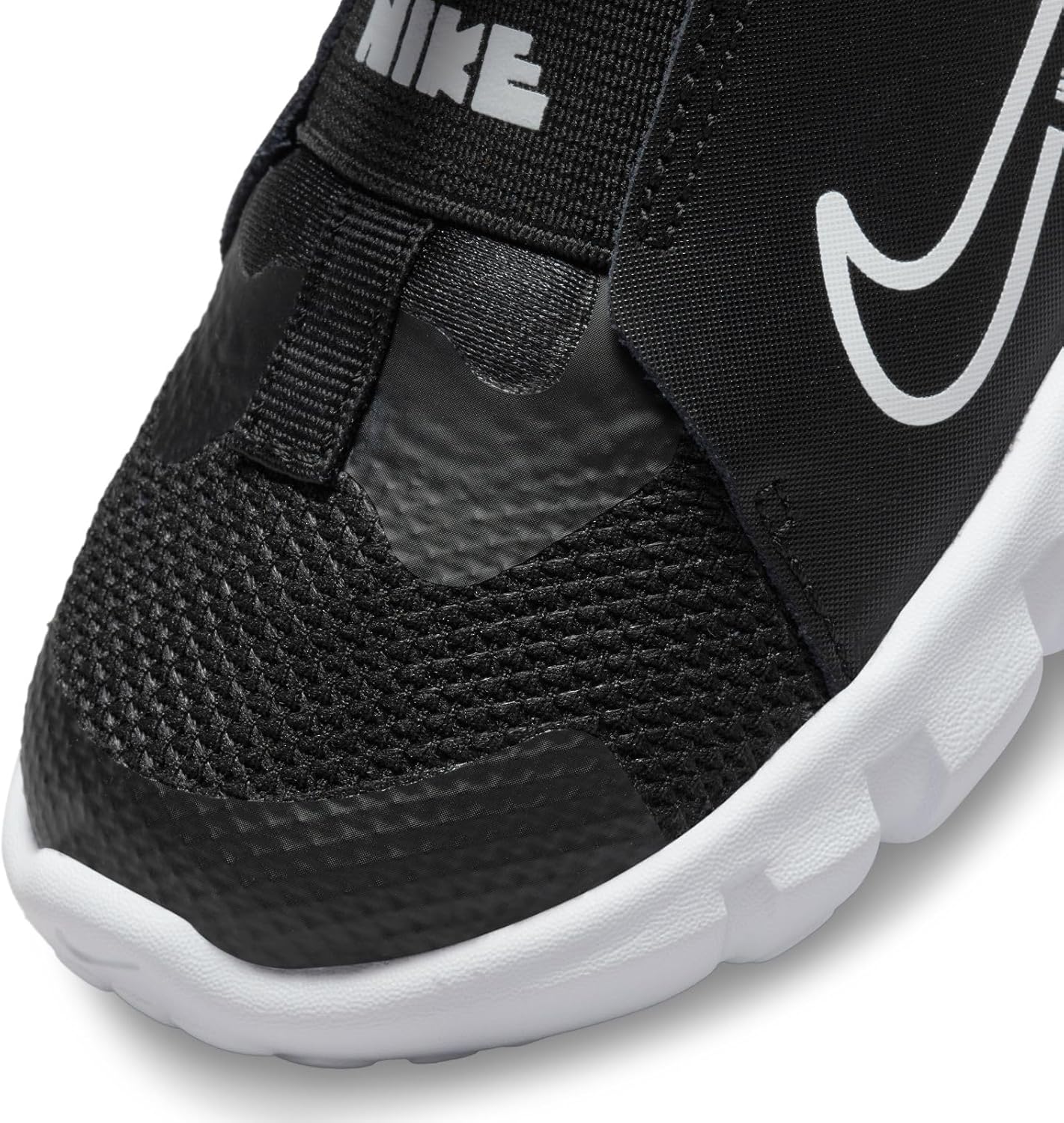 Кроссовки Nike Kids' Flex Runner 2, белый/черный/синий/золотой — фото 4