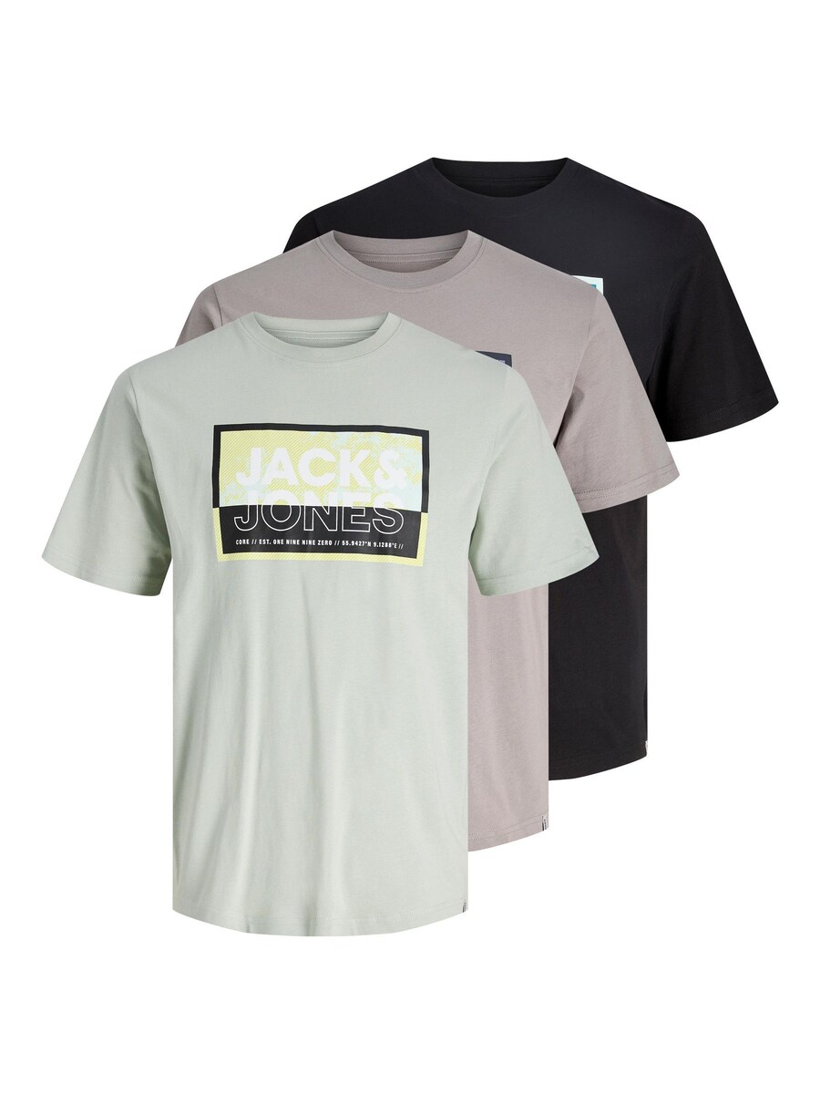 

Рубашка JACK & JONES JCOLOGAN, цвет Grey/Pastel green/Black