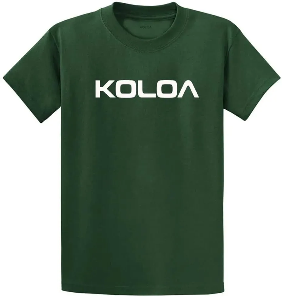 

Футболка Joe's USA Koloa Surf Koloa-Text Logo Heavy Cotton в размерах Regular, Big и Tall