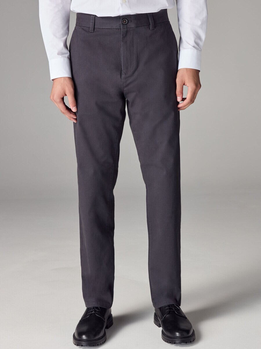 Брюки чинос Next Regular Chino Pants, серый — фото 2