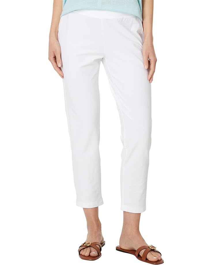 

Брюки Eileen Fisher Petite Slim Ankle, белый