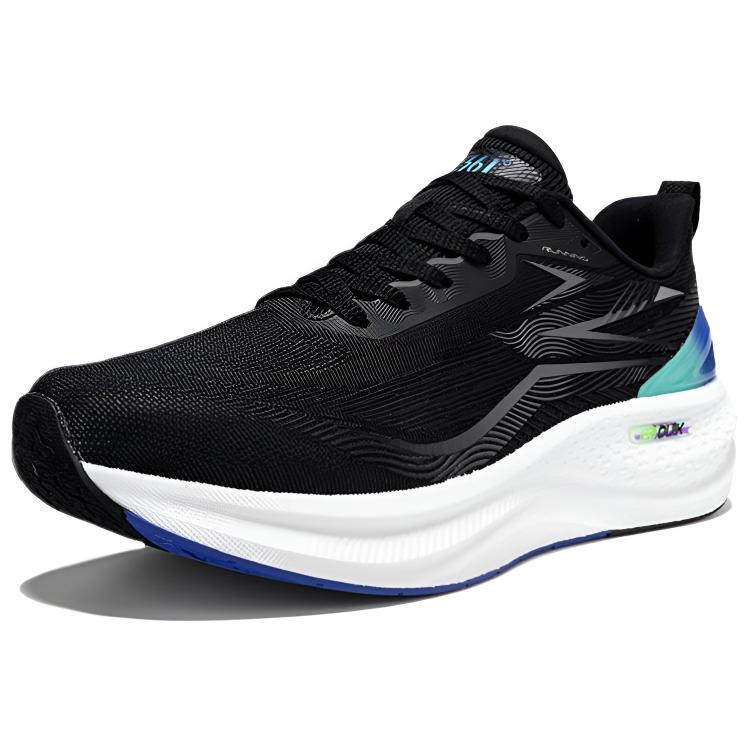 

Surge CQT 3 Cushioning Lightweight Rebound низкие кроссовки для бега мужские 361°, черный серый