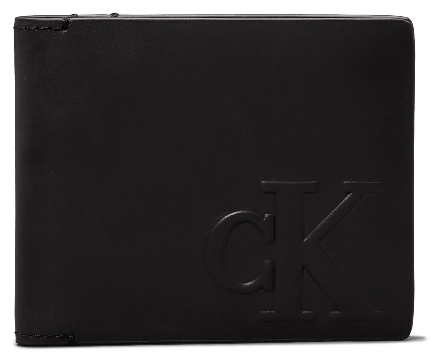 

Кошелек Calvin Klein Jeans "LOGO EMBOSS BIFOLD W/COIN", черный