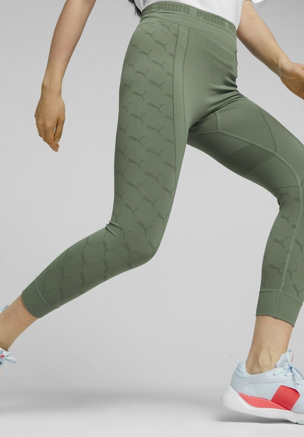 

Леггинсы Puma, зеленый