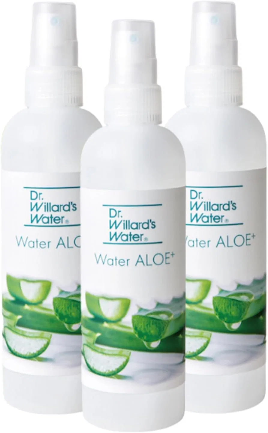 Набор для ухода за кожей: 3 шт. Dr. Willard Water Aloe + 220 мл