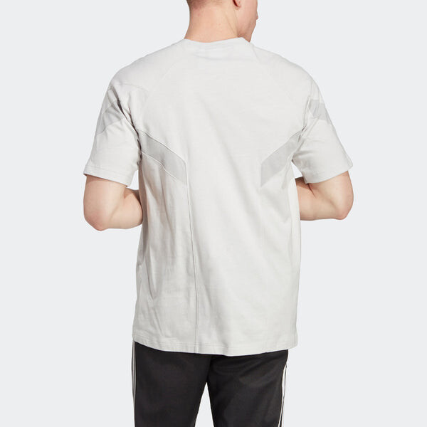 Футболка adidas originals Rekive Tee 'Grey One', серый — фото 3