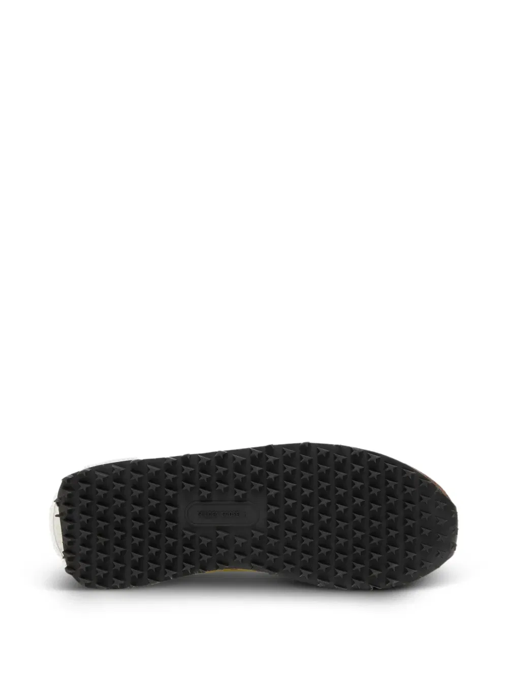 Кроссовки Running marathon nylon upper suede toe and spur leather heel Golden Goose, зеленый — фото 4