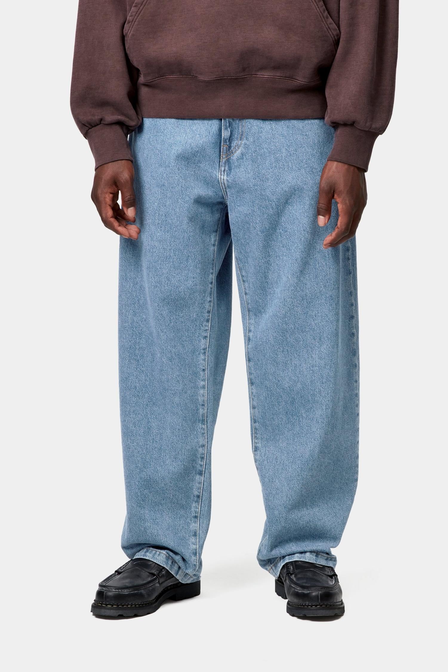 

Брюки Landon из денима Robertson (100% хлопок) Carhartt, синий