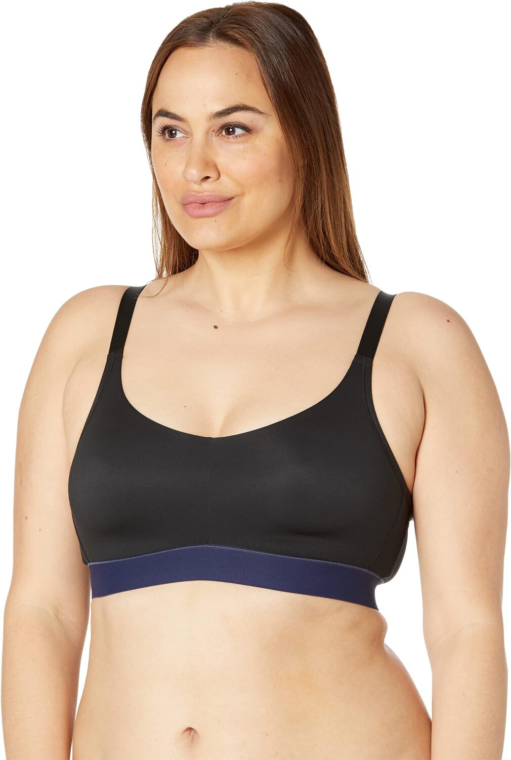 

Бюстгальтер Natori Define Athlesiure Bralette 755256, цвет Black/Midnight Navy