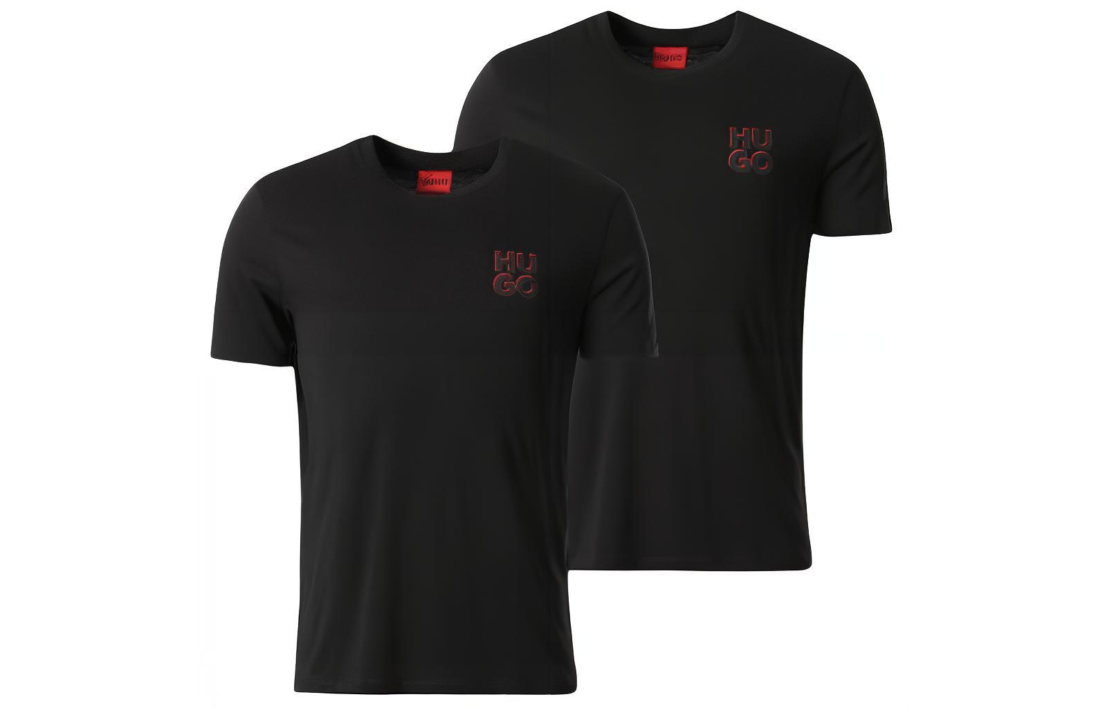

Футболка Хьюго Дименто HUGO BOSS, 2 Pack (Black)