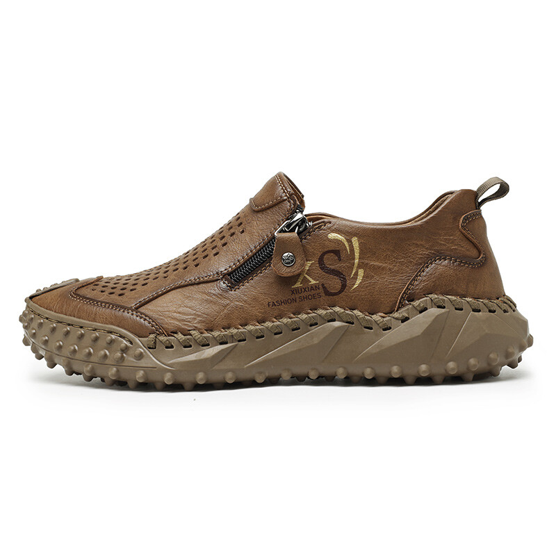 Туфли мужские Men"s Casual Men Low-Top Senguibuck, коричневый — фото 4