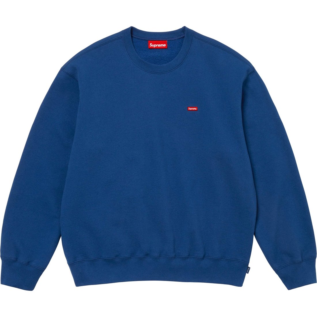 Футболка Small Box Crewneck Supreme, оливковый зеленый/оливковый — фото 3