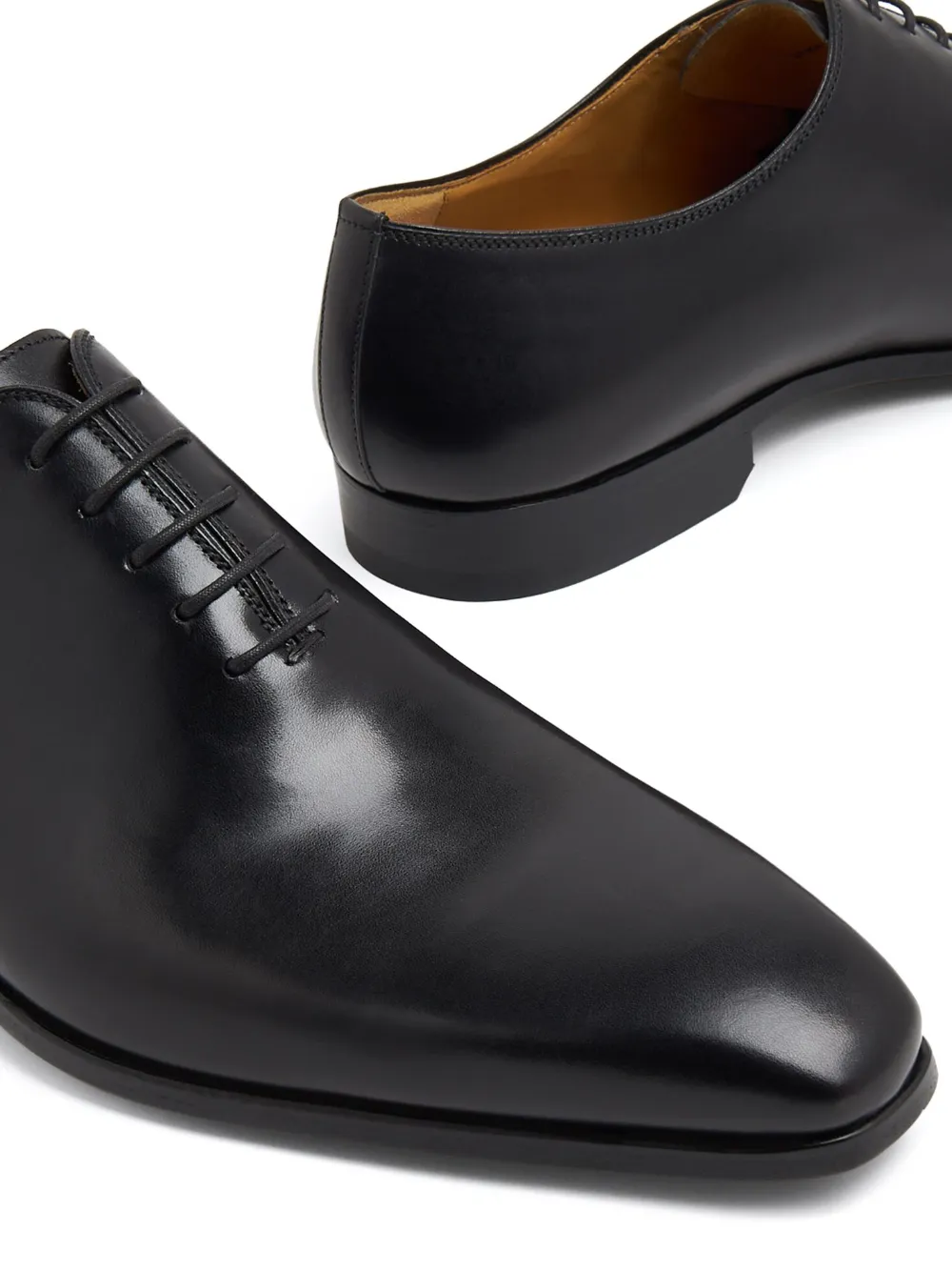 Оксфорды с миндалевидным носком Magnanni, черный — фото 2