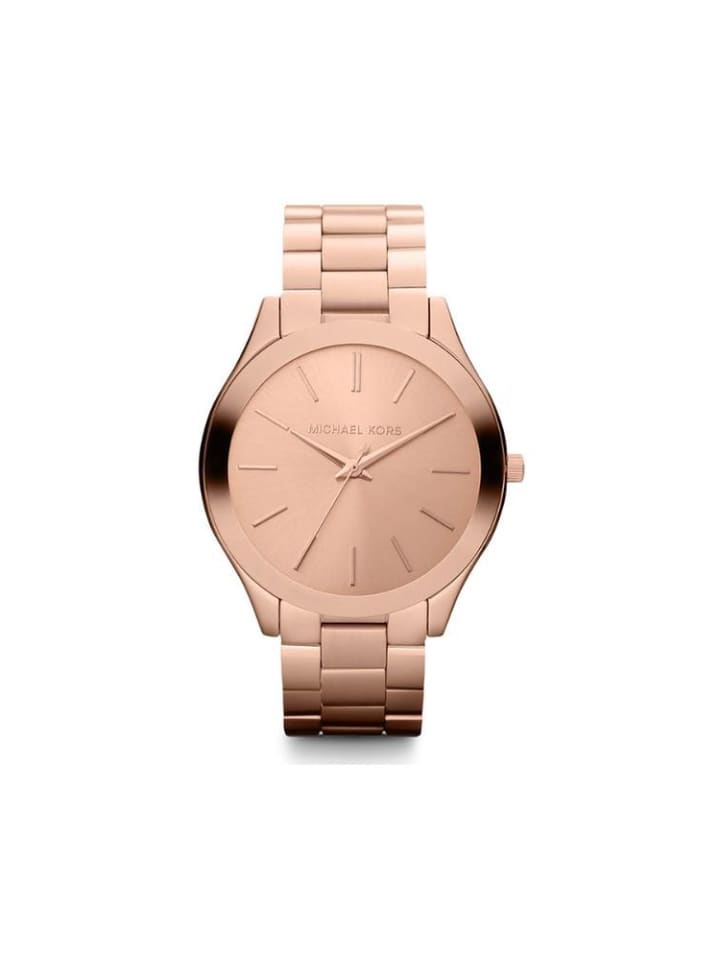 

Michael Kors Женские часы из розового золота, модель: MK3197 Slim Runway