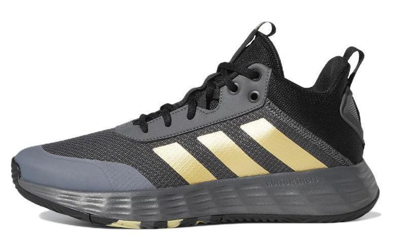 

Adidas Ownthegame Серые матовые с золотым и черным