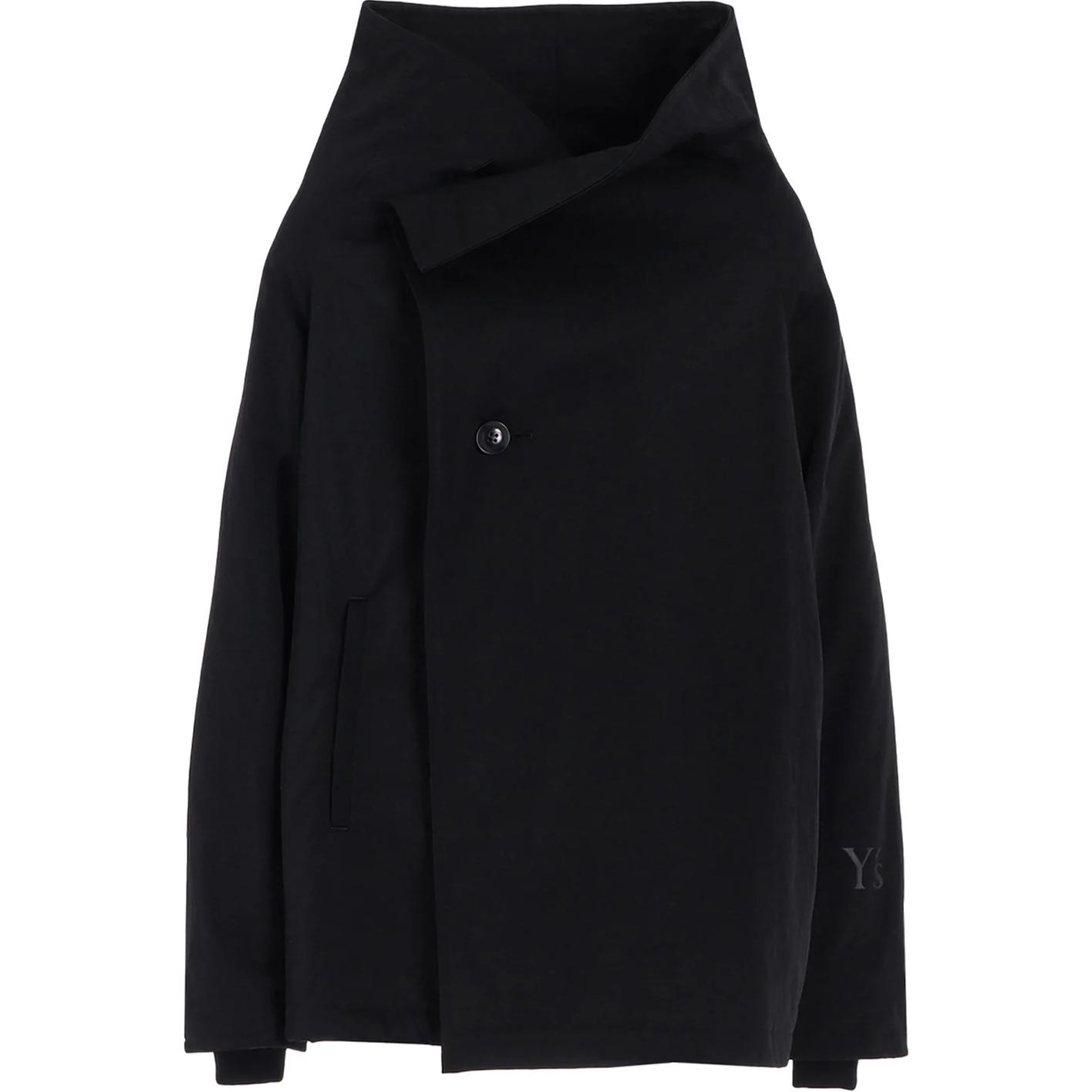 

Yohji Yamamoto Пальто Y's FW24 женское черное, Black
