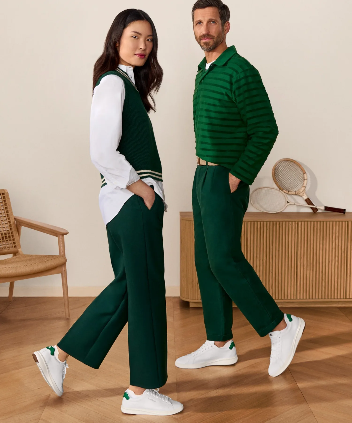 Мужские теннисные кроссовки Grand Crosscourt Tennis 2.0 COLE HAAN белые — фото 3