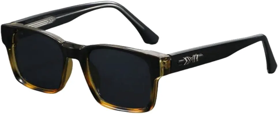 

Мужские ультралегкие солнцезащитные очки с грубой оправой, модные, для женщин и мужчин, для вождения на открытом воздухе, защита от УФ-излучения UV400 VFDHN, 2