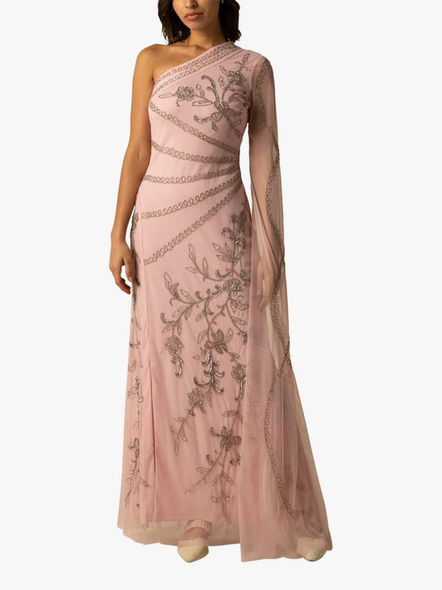 

Макси-платье в цветочек от марины Raishma, розовый