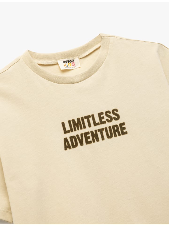 

Футболка бежевого цвета KOTON