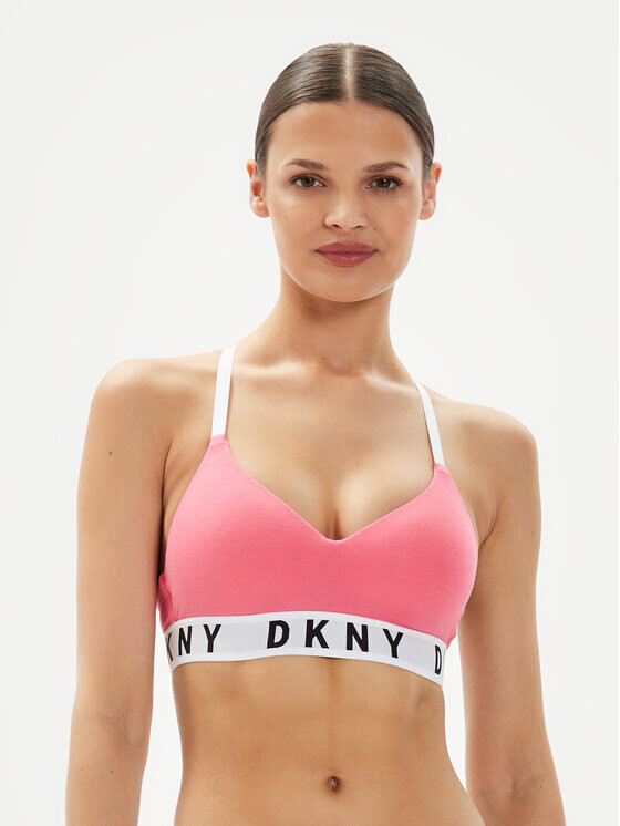 

Бюстгальтер пуш-ап Dkny, розовый
