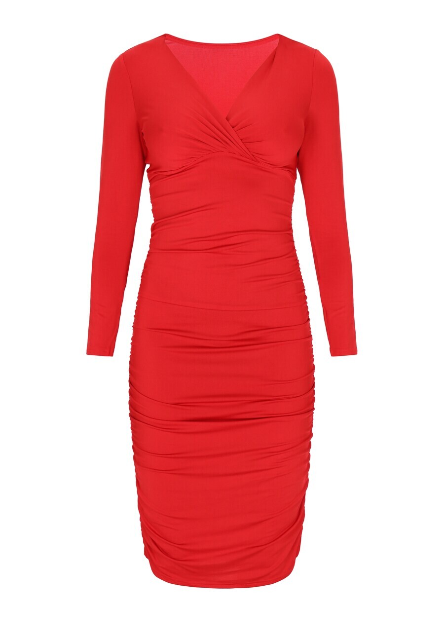 

Платье футляр NAEMI Sheath Dress, красный