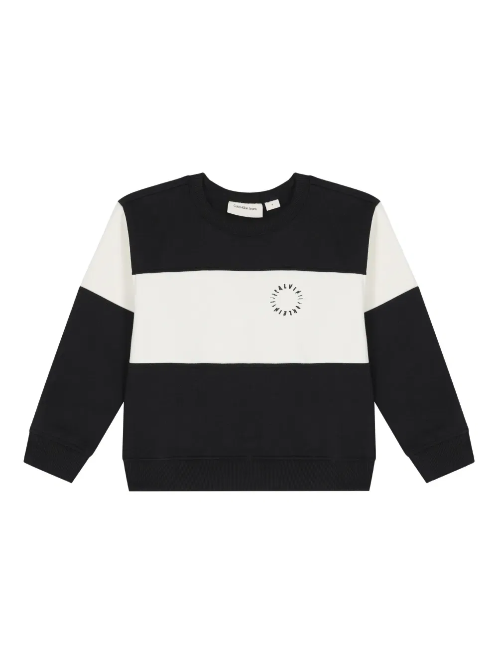 Спортивный костюм с цветовыми блоками Calvin Klein Kids, черный — фото 3
