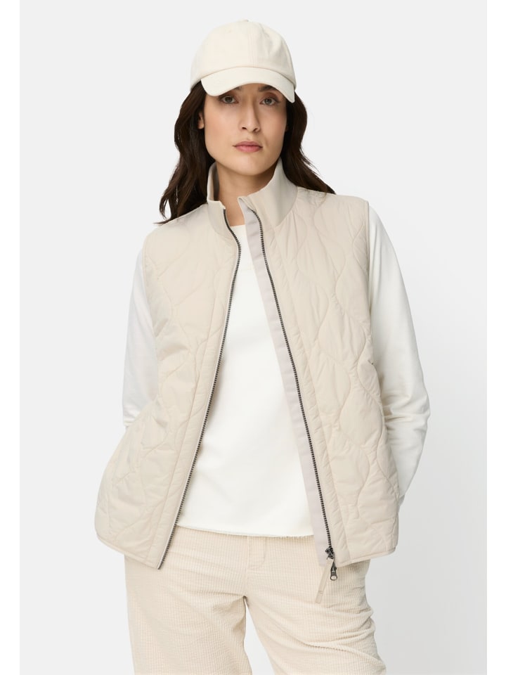 

Camel Active Жилет цвета дуба со стоячим воротником