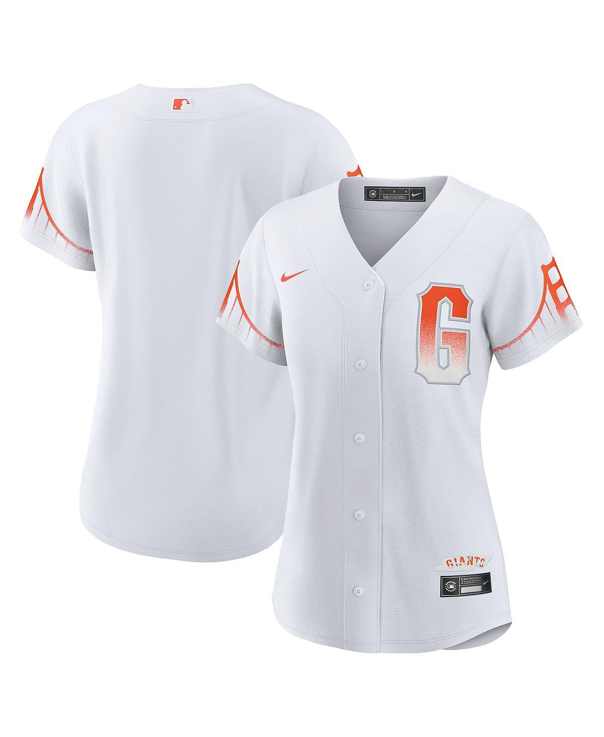 

Реплика женского белого джерси San Francisco Giants City Connect Nike, белый