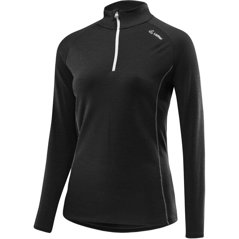 

Женская куртка Transtex Merino с длинным рукавом Löffler, черный